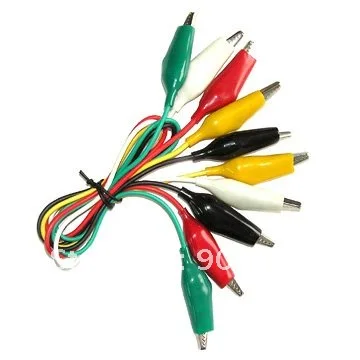 

wholesale Alligator Clips with Wire 50 wires 42cm length