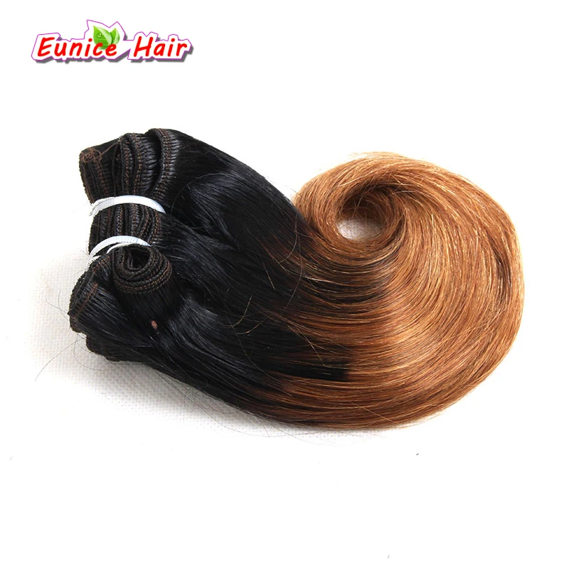 Onda do Corpo Extensões de Cabelo Cinza Tecer Brasileira Ombre Borgonha Cabelo Curto 4 Pacotes Brasileiros 1b - 8 11 Tecer sintético