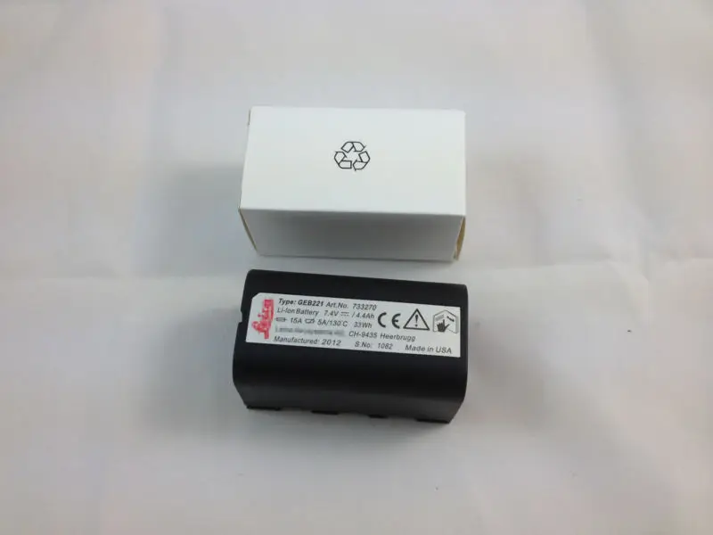 

NEW GEB221 High Capacity Battery for total Stations and GPS