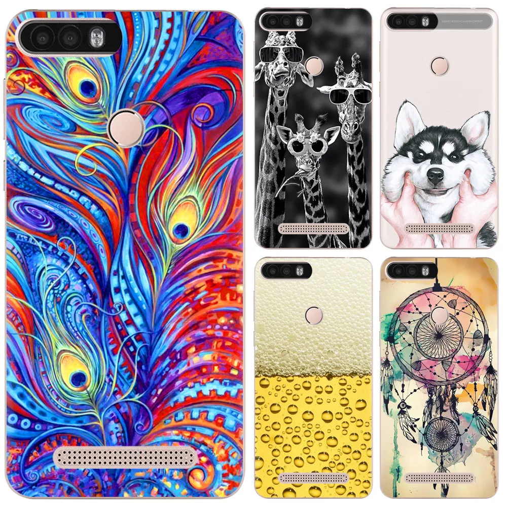 Phone Case For Leagoo kiicaa power 5 inch Cute Cartoon High Quality Painted TPU Soft Silicone Cover |