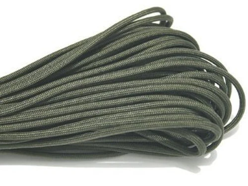 

100 ft paracord survival parachute rope cords olive green