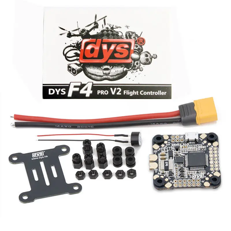 

New DYS F4 PRO V2 Flight Control Betaflight Firmware 2-6S Lipo for All ESCs