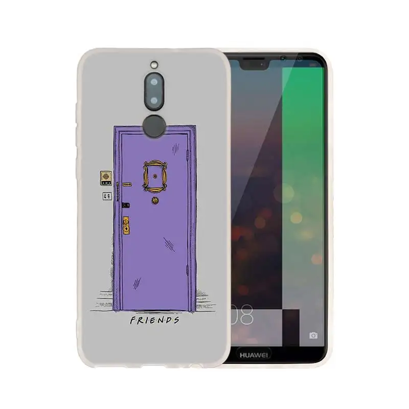 Чехлы для телефонов Perk coffee friends tv для huawei mate 30 20 10 Lite Pro, мягкий силиконовый чехол Y9 Nova 5T 5i 4 5 Pro - Цвет: Hot 04