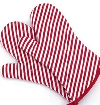 1 шт. кухонная микроволновая печь изоляция ионно-скользящие перчатки плотные перчатки Инструменты для выпечки защита для рук LB 214 - Цвет: Красный