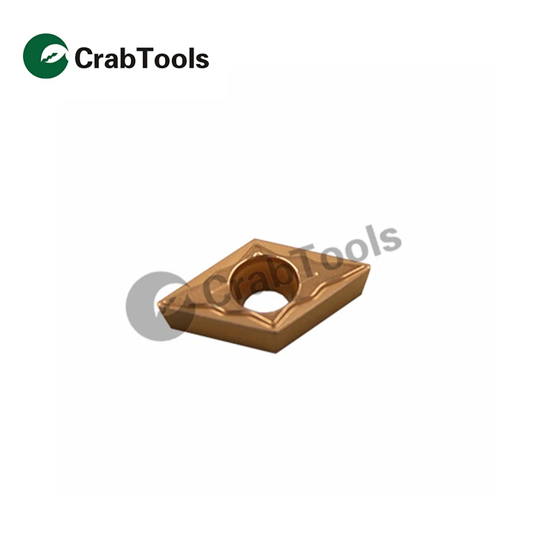 

Crab Tools KYOCERA 10PC DCMT11T304XQ PV90 Metal Turning Lathe Tools Turning Cutter Carbide Insert CNC Tool Tip Machine