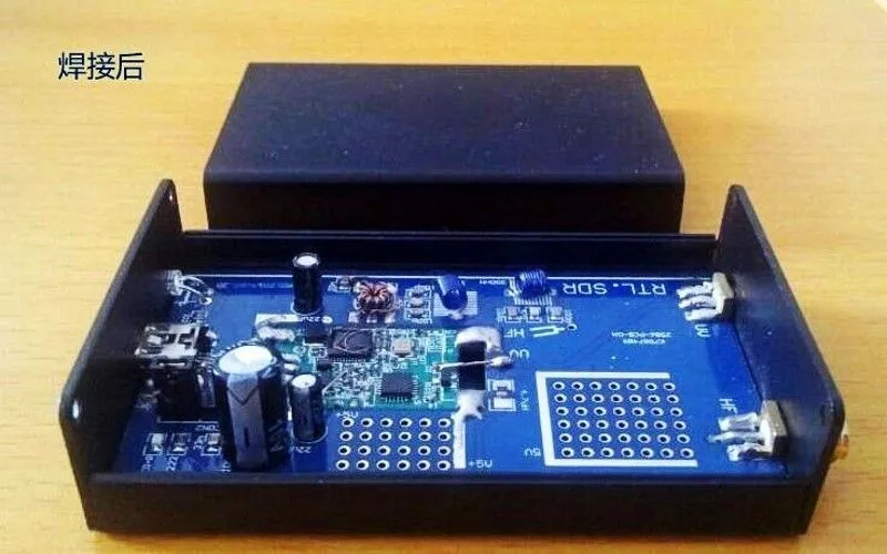 DIY комплекты 100 кГц-1.7 ГГц УФ ВЧ RTL-SDR USB тюнер приемник/R820T+ 8232 CW FM