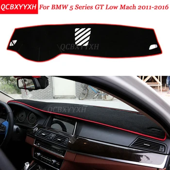 

Car Styling Dashboard Avoid Light Pad Polyester For BMW 5 Series GT Low Mach 2011-2016 Instrument Platform Cover Protective Mats