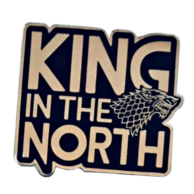 

King in the North Enamel Pin - Game of Thrones
