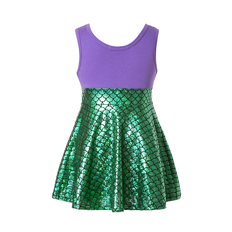 Girl Winter Dresses Vaiana Moana Princess Costume Polka Dot Dresses