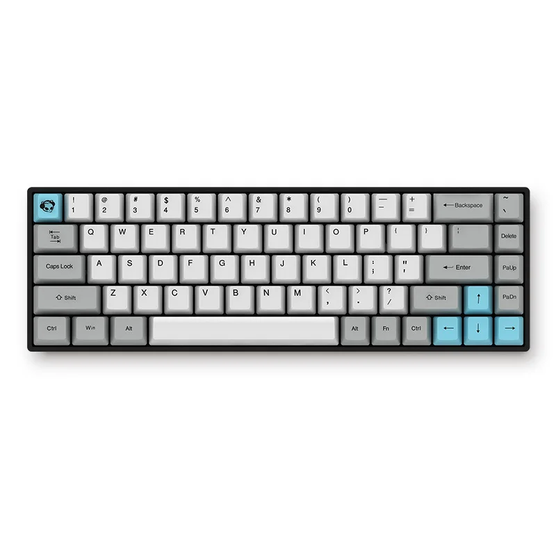  AKKO PBT Keycap Cherry Switch Mechanical Keyboard Silent Bluetooth Dual Mode Gaming Keyboard for PC