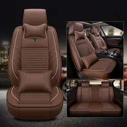 WLMWL универсальный кожаный чехол для сиденья Все модели LEON Toledo Ateca IBL exeo arona автомобильные аксессуары для укладки