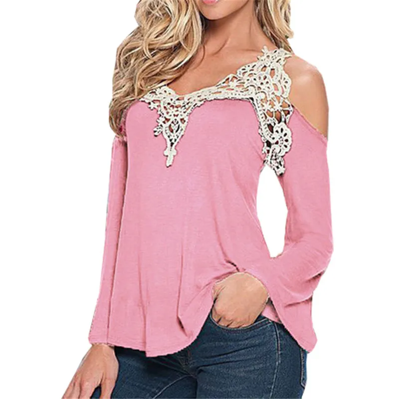 5XL Mujer Plus tamaño Ropa blusa 2019 mujeres Sexy encaje con cuello en V vestido sin tirantes Blusas de moda Ropa de Mujer Camisas femenina Blusas Top 5XL Mujer Plus tamaño Ropa blusa 2019 mujeres Sexy encaje con cuello en V vestido sin tirantes Blusas de moda Ropa de Mujer Camisas femenina Blusas Top