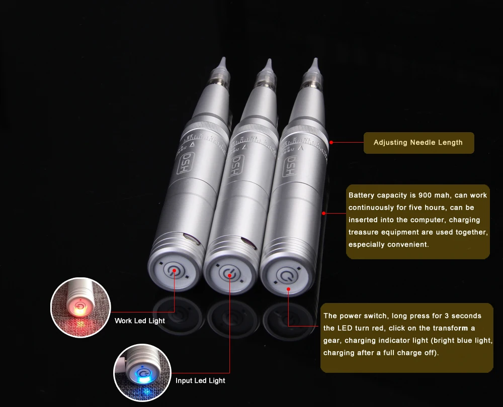 Máquina de Tatuagem Máquina do Motor Kit de Recarga para 3d Importação Permanente Maquiagem Lábios Sobrancelha Eyeliner Tatuagem Body Art 1 Cheap Pistola para tatuagem