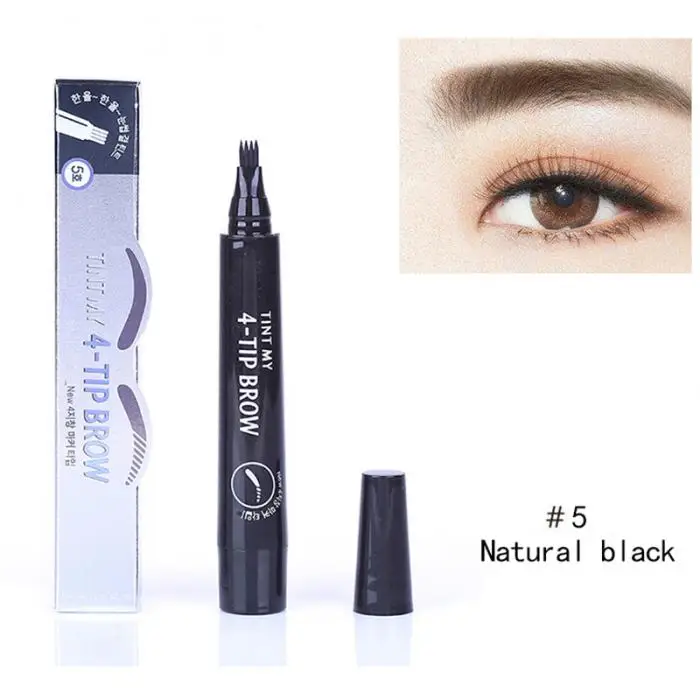 Microblading бровей ручка вилка кончик длительный водонепроницаемый макияж для женщин леди@ ME88