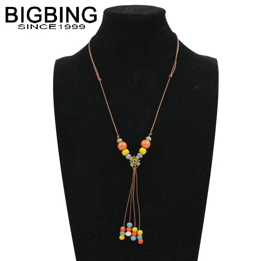 Buy BIGBING fashion jewelry colorful Ceramic bead
