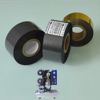 

Black Width 35mm length 100m hot stamping foil price for packing bags