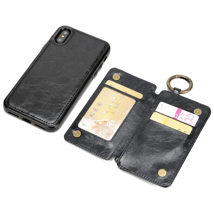 for iphone X leather case (16)