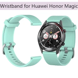 L S Rubber Wrist Strap for Huawei Honor Magic Silicone Wristband Watch Band 22 mm Replacement Bracelet Smart Band Accessories L S Rubber Wrist Strap for Huawei Honor Magic Silicone Wristband Watch Band 22 mm Replacement Bracelet Smart Band Accessories