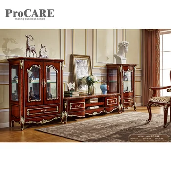 

Living Room New Model TV Cabinet With Showcase Designs - 6820
