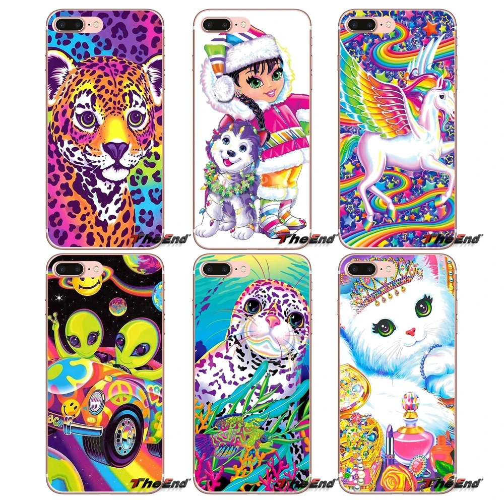 Colors Lisa Frank tiger horse dog Cat Case For Huawei G7 G8 Ascend P7 P8 P9 Lite Honor 4C 5X 5C 6X Mate 7 8 9 Y3 Y5 Y6 II Pro | Мобильные