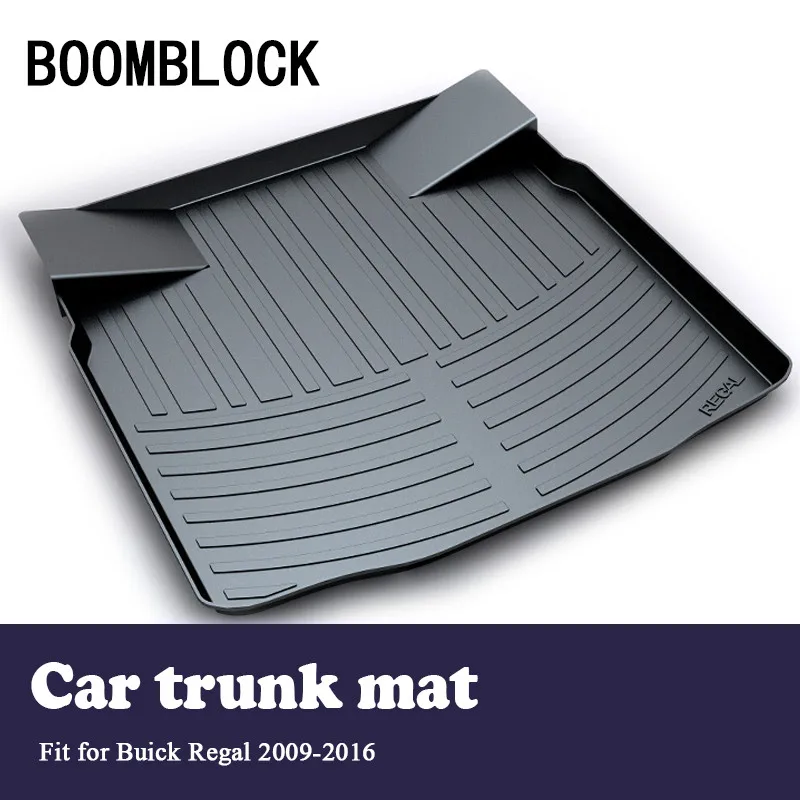 

Auto Car Cargo Liner rear trunk mat For Buick Regal GS 2016 2015-2009 Luggage Tray Carpet Mud Anti Kick Cover Mat Accessories