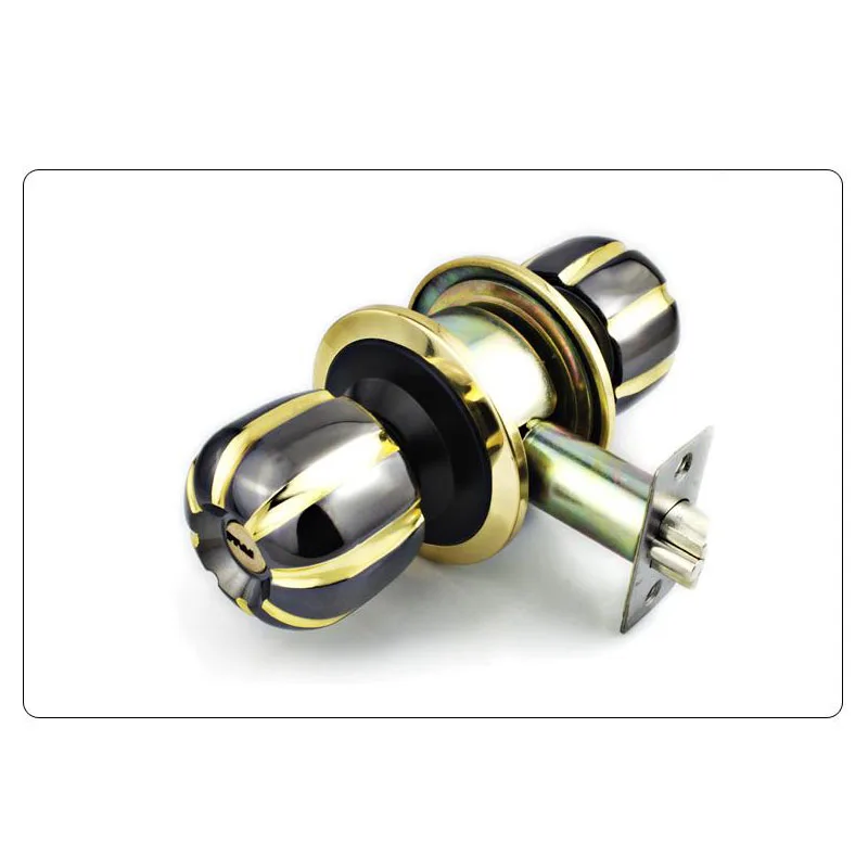 

STAINLESS STEEL WOOD DOOR LOCK METAL DOOR LOCK WITH 3PCS BRASS KEY