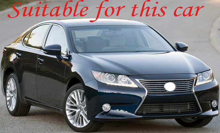 Для LEXUS ES-Class(GSV40) 2007 2008 2009 2010 2011 2012 пластик внешний козырек вентиляционные Шторы окно Защита от солнца Дождь Отражатель 4 шт