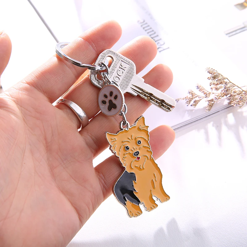 Buy Dogs Metal Key Chain Fashion Accessories PET Key