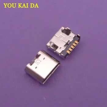 

50pcs/lot Charge Connector for LG P895 Optimus Vu, T370, T375 5 pin, micro USB type-B free shipping