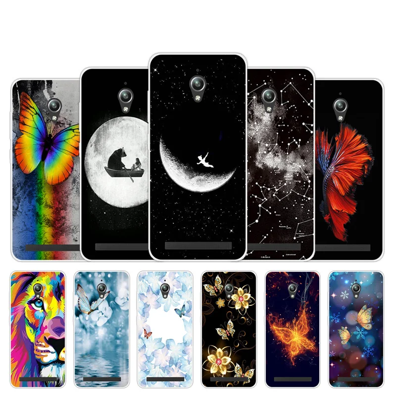 

Silicone Case for Asus Zenfone Go ZC500TG Back Soft Cover Butter Design for Asus ZC ZC500 500 500TG TG Phone Coque Capa