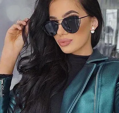 SojoS-Cat-Eye-Mirrored-Flat-Lenses-Street-Fashion