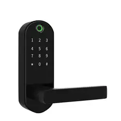 Интеллектуальный Электрический биометрический дверной замок отпечатков пальцев wifi Bluetooth, отпечаток пальца
