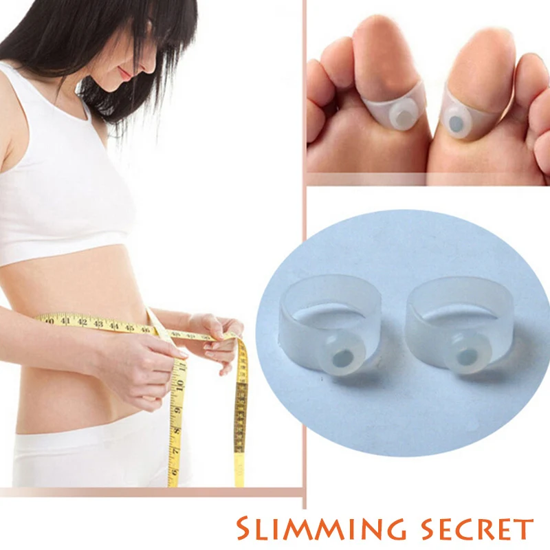 New Foot Magnetic Massager Toe Ring For Slimming font b Loss b font font b Weight