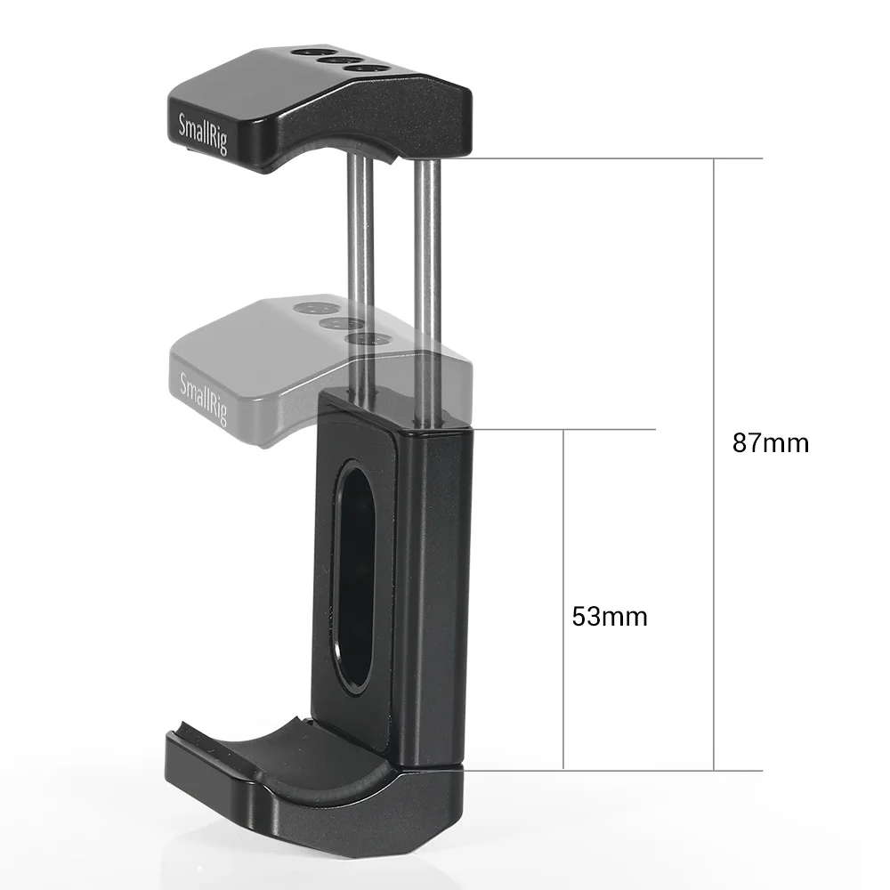 SmallRig кронштейн для камеры power Bank зажим держатель fr портативные банки питания для power bank с шириной от 51 мм до 87 мм 2336