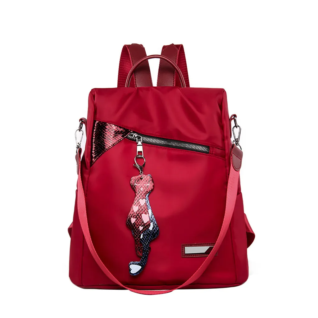 Высокое качество винтажные рюкзаки для женщин большой емкости Простой стильный водонепроницаемый рюкзак, Студенческая сумка Противоугонный рюкзак