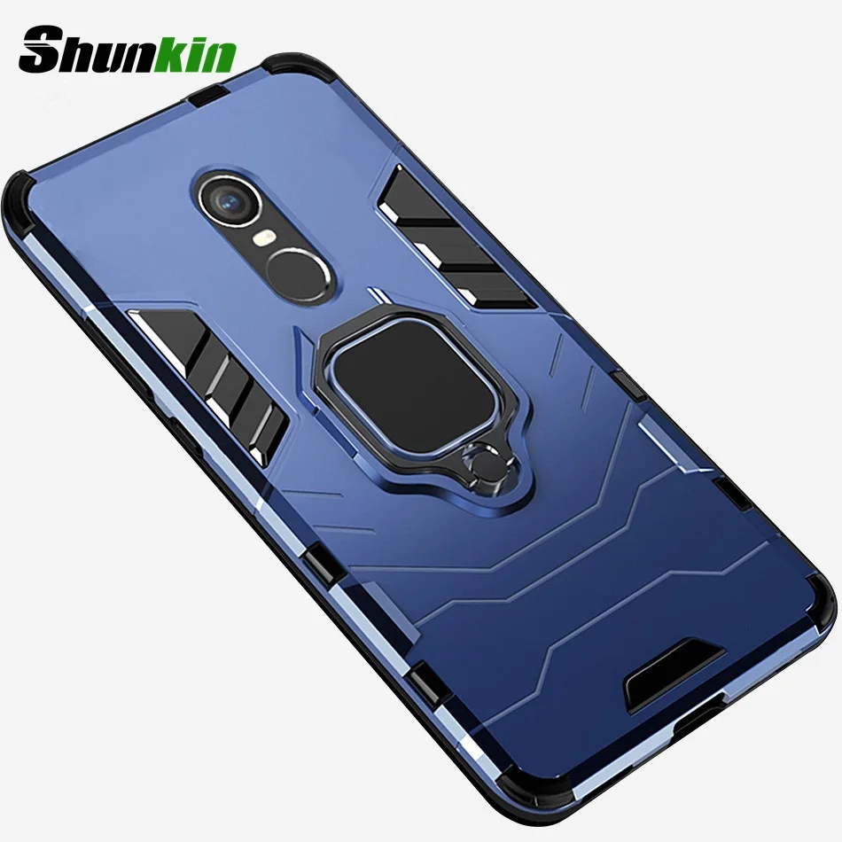 

Armor Case for Xiaomi mi 8 se Redmi Note 5 Pro 5 Plus Pro Car Holder Magnetic Ring Bracket Case For xiaomi mi a1 a2 max 3 shell
