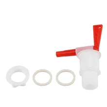 2 шт., пластиковая бутылка для домашнего пивоварения, кран для домашнего пивоварения, кран для ферментации, ведро для изготовления вина, диспенсер, барная посуда