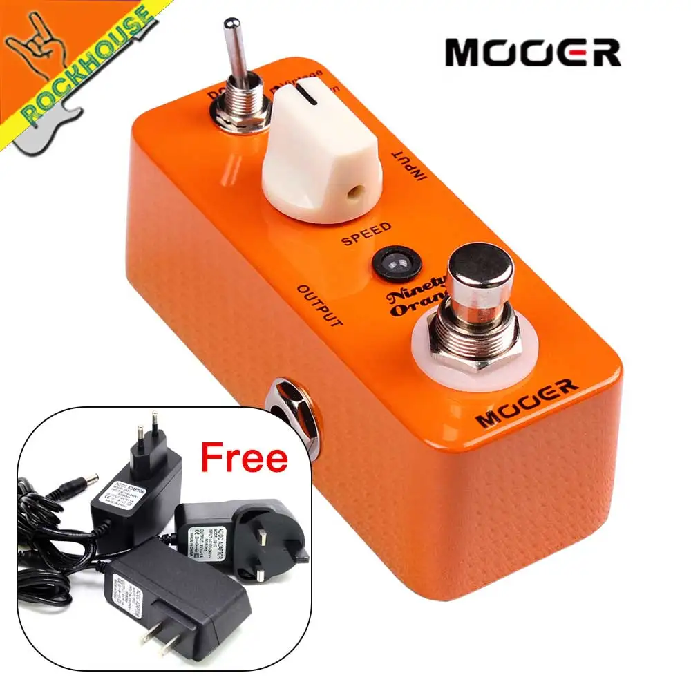 

MOOER Ninety Orange Vintage Phaser Guitar Pedal Analog Phaser Guitar Effects Pedal Warm Deep Rich Phasing Tone Free Shipping