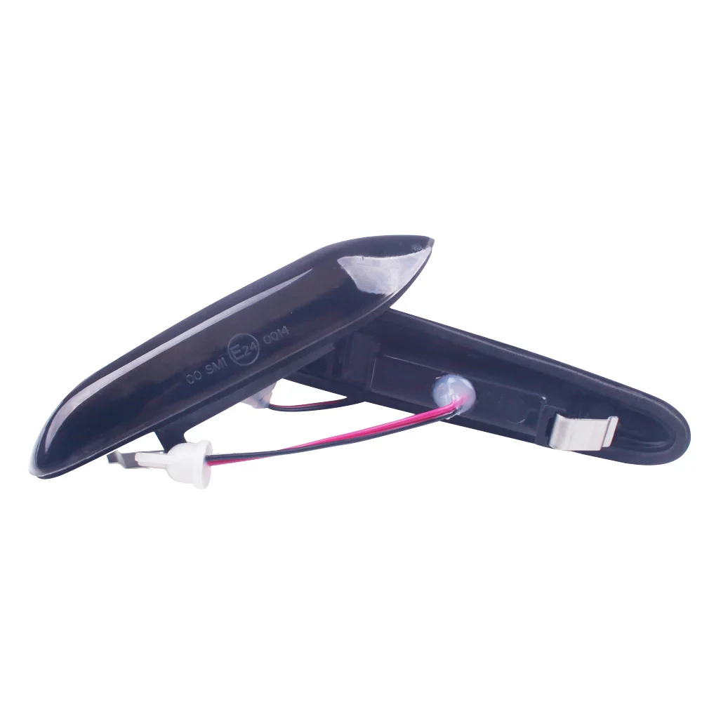 

2pcs Smoke LED Side Indicator Turn Signal Light Left Right For BMW E90 E91 E92 E39 E60 E46 E83 E53 E36 E81 Transport Error