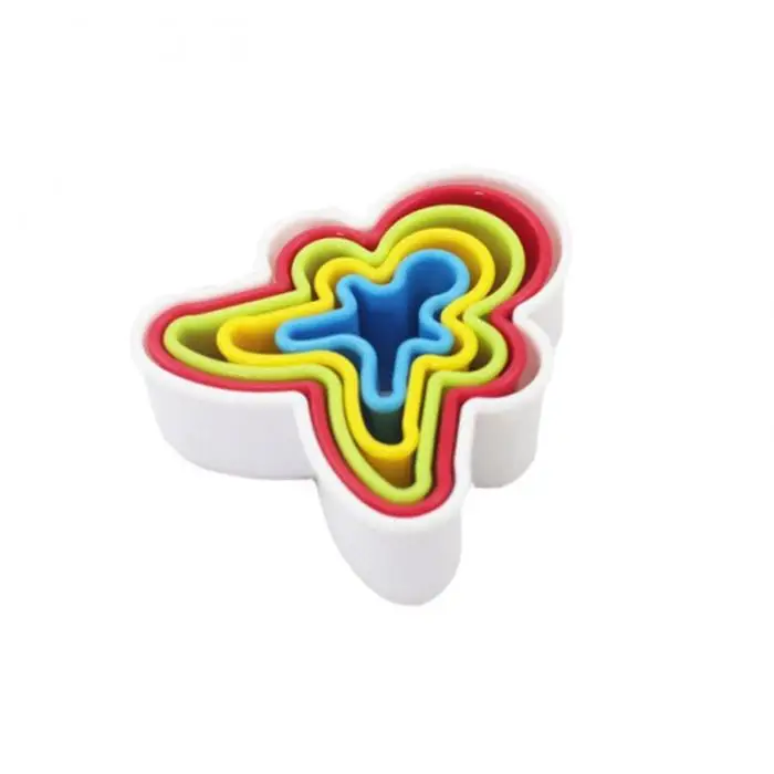 New Plastic Cookie Molds Biscuit Moulds Vegetable Cutters Galletas DIY Kitchen Cooking Tools Set JS22