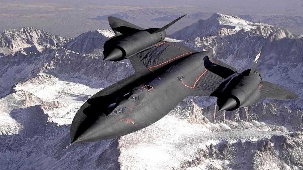 

SR 71 Blackbird Reconnaissance Aircraft Silk Poster Art Bedroom Decoration 1945
