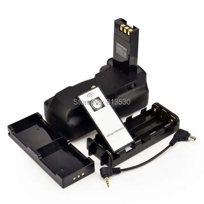 

MB-D5000 Battery Grip + IR Remote Control for Nikon D5000 D3000 D40 D40X D60 Cameras.