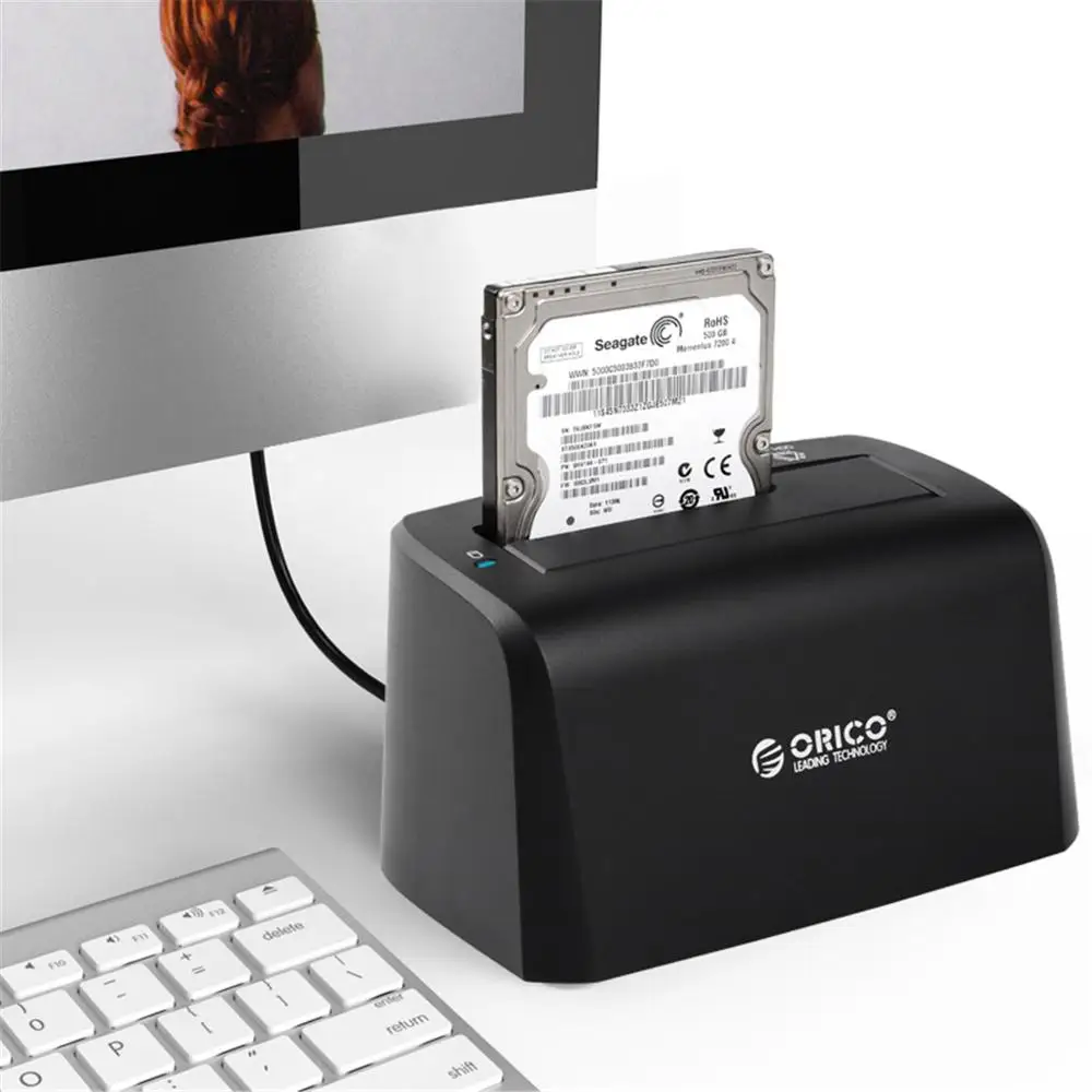 ORICO 2,5/3,5 ''USB3.0 жесткий диск Док-станция SATA HDD чехол 8 ТБ большая емкость поддержка UASP протокол поддержка для Windows/Mac OS/Linux