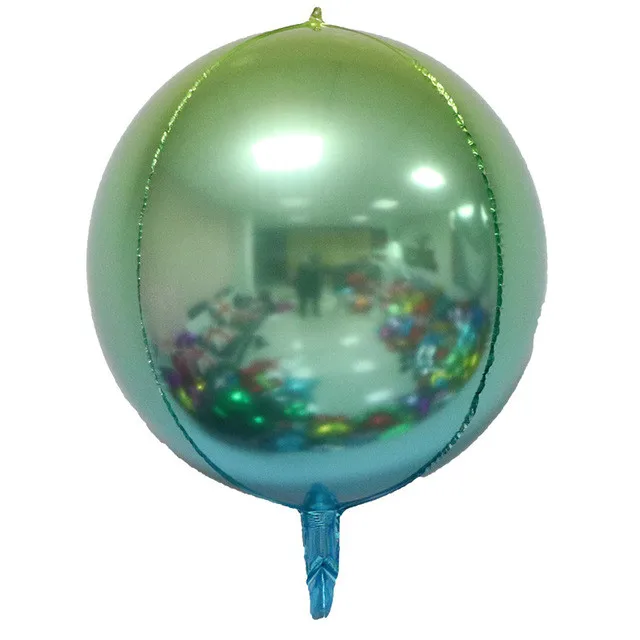 20 шт. 22 дюйма градиентный цвет 4D диско Гелиевый шар на день рождения, свадьбу, вечеринку, украшение, воздушный шар, реквизит для фотосессии, детские игрушки, детский душ