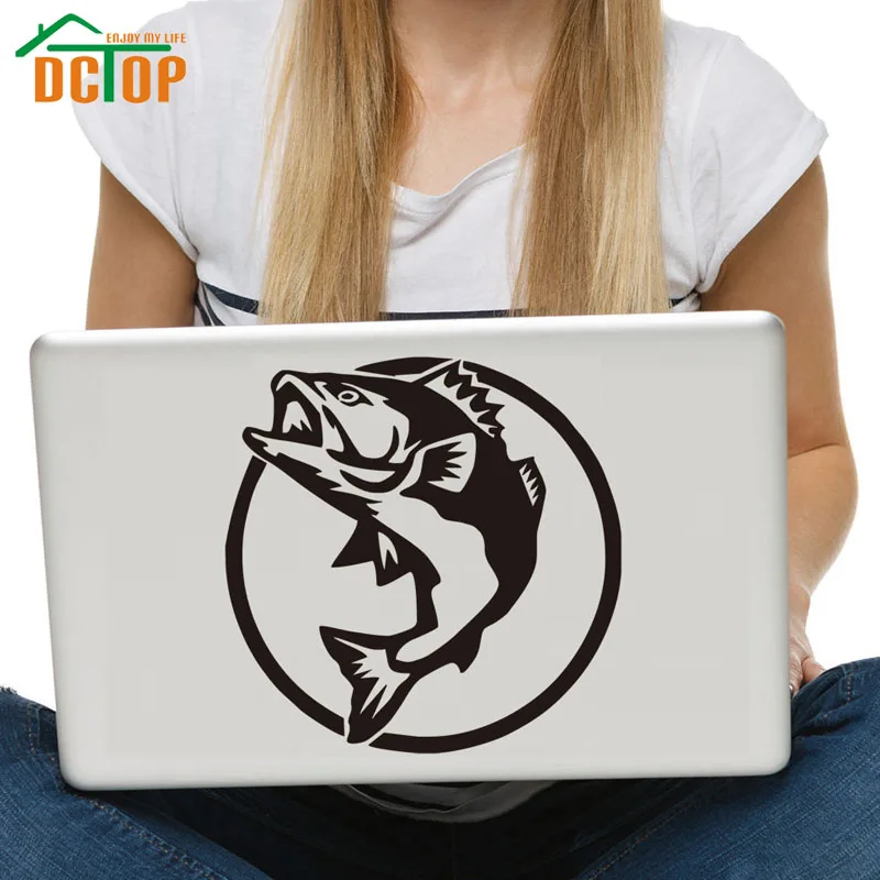 DCTOP Fishing Hunting Wall Stickers Home Decor Computer Sticker Fish Removable Vinyl Art Wall Murals Waterproof DCTOP Fishing Hunting Wall Stickers Home Decor Computer Sticker Fish Removable Vinyl Art Wall Murals Waterproof