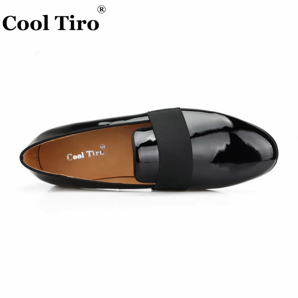 black Patent leather Loafers Dress shoes (10)