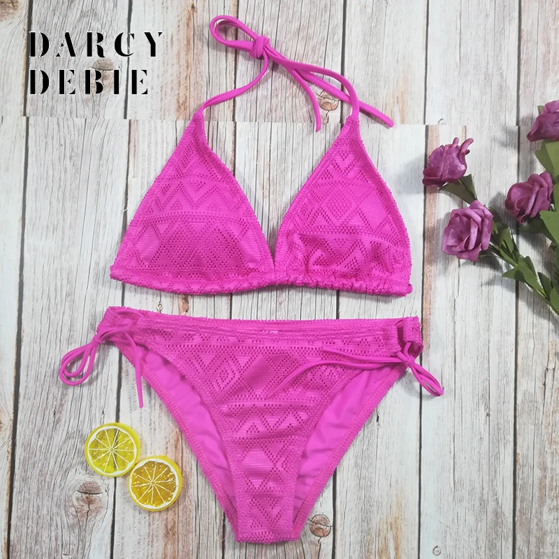 

Darcydebie Mesh Swimsuit 2019 Sexy Thong Bikini Women Brazilian Bikinis Set Girls Sunbathing Suit Female Swimming Suit Biquini