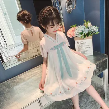 

Girls summer dresses,Chinese antiquity Tang Dress Girls Fashion Chinese Style Dresses