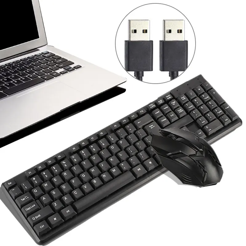 Gaming Keyboard USB Computer Floating Keyboard Accessories Internet Bar