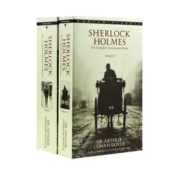 Новый горячий 2 книги/набор Шерлок Холмс английская фантастика книга для взрослых детей детектив фантастика